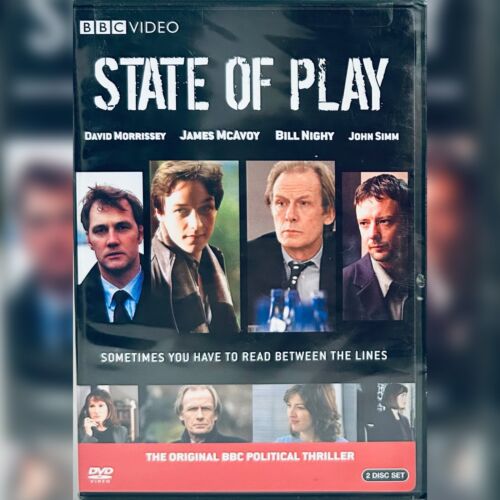 State of Play (DVD 2003) 2-Disc Set BBC Video James McAvoy, Brand SEALED*GR1