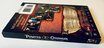 Pirates of the Caribbean The Curse of the Black Pearl (DVD, 2-Discs) w/ Slip*HX1