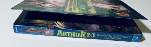 Arthur 2 & 3: The New Minimoys Adventures DVD 2 Disc w/ RARE Slipcover OOP *RG3