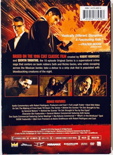 From Dusk Till Dawn: Season 1 DVD 2014 w/ Slipcover & Insert 3-Discs Horror *RG3