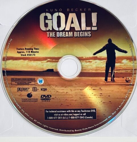 Goal! The Dream Begins (DVD, 2005) *DISC ONLY - NO CASE - Sports/Drama *SV2