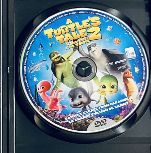 A Turtle's Tale 2 - Sammy's Escape From Paradise (DVD 2012) eOne EN/FR *DS1