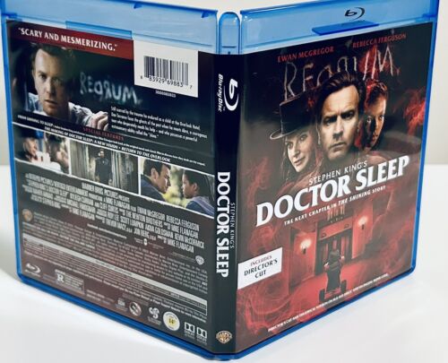 Doctor Sleep (Blu-ray 2019) 2-Disc Set Horror/Fantasy w/ Slipcover En/Fr/Sp*LS1