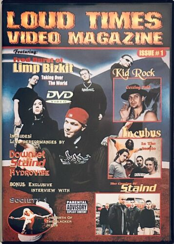 Rare Flicks Plus! Loud Times Video Magazine - Issue #1 (DVD, 2001) Kid Rock Limp Bizkit *GR1 Rare Flicks Plus! 