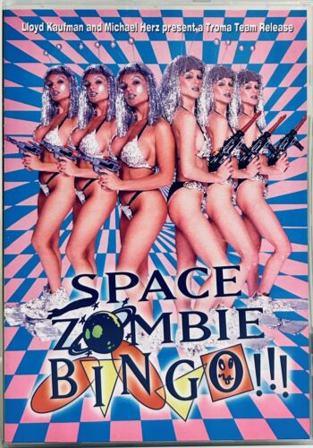 SPACE ZOMBIE BINGO (DVD, 2004) Horror/Sci-fi Troma 1993 SlimCase OOP*GR1