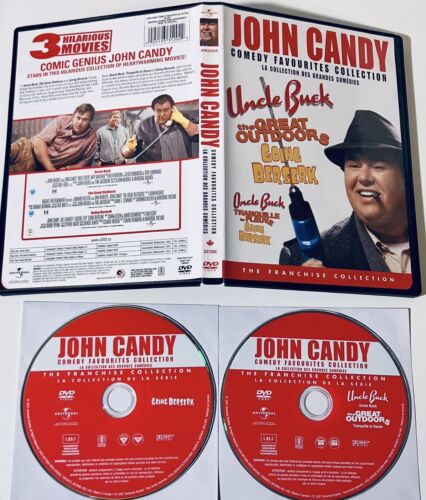 John Candy: Comedy Favorites Collection (DVD) w/ Slipcover 2-Disc Set *HF1