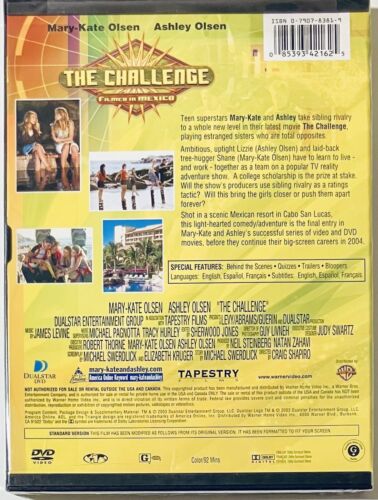 Mary-Kate & Ashley Olsen Starring in The Challenge (DVD 2003) Bilingual NEW *GR3