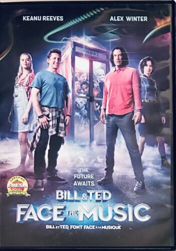 Bill & Ted Face the Music (DVD, 2020) Keanu Reeves Sci-fi/Comedy VVS Films*WM2