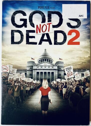 Gods Not Dead 2 (DVD, Widescreen) w/ Slipcover Pure Flix *N23