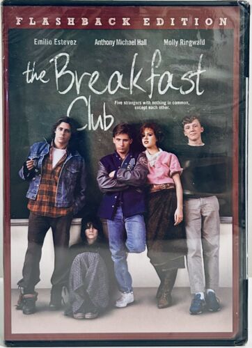 The Breakfast Club (DVD 1985) Comedy/Romance Flashback Edition Brand NEW*GR1