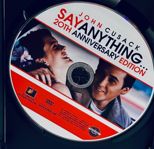 Say Anything 20th Anniversary (DVD 2009) Romance/Comedy 1989 John Cusack Fox