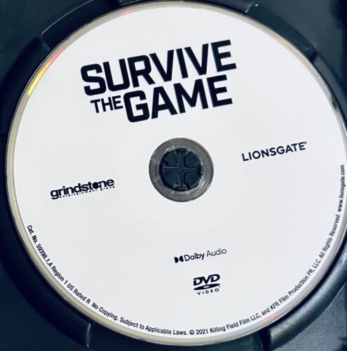 Survive the Game (DVD, 2021) w/ Slipcover Action Thriller Bruce Willis *GR1