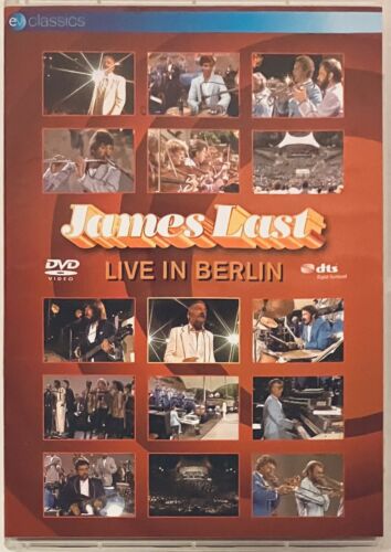 James Last Live in Berlin (DVD, 1982) w/ Insert Concert NTSC Region 1 & 4*GR3