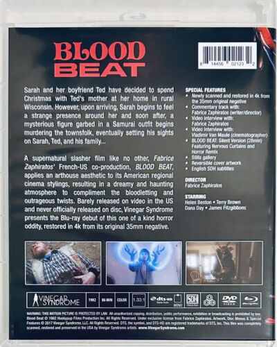 Blood Beat (DVD/Blu-Ray, 1983) Limited Edition Horror w/ 2nd OOP Slipcover *GR1