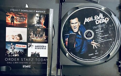 Ash vs Evil Dead (DVD) w/ Insert 2-Disc Set Season One STARZ Bruce Campbell *A11