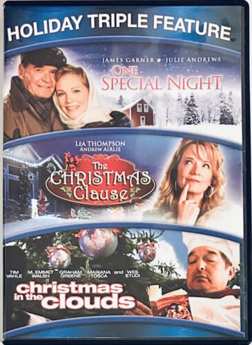 One Special Night/The Christmas Clause/Christmas in the Clouds (DVD, 2011) *GR1