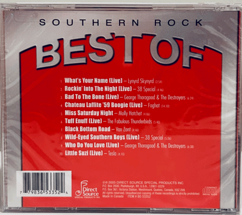 Best of Southern Rock (CD 2005) Various Artists Brand NEW *001