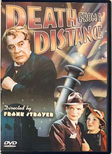 Death From a Distance (DVD 1935) B&W Murder Mystery w/ Booklet *GR3