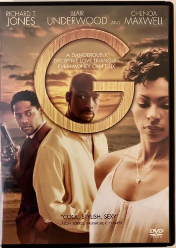 G (DVD, 2006, Widescreen) w/ insert Bilingual Blair Underwood *N23