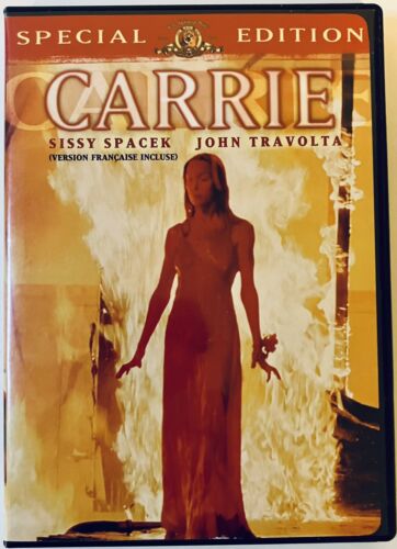 Carrie Special Edition (DVD 2004) w/ Insert Sissy Spacek Horror Bilingual *3HH