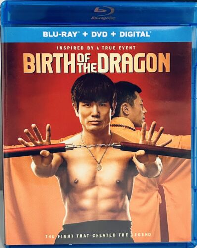 Birth of the Dragon (Blu-ray/DVD, 2016) w/ Insert Action/Biography 2-Discs *001