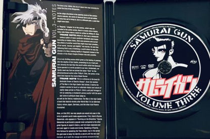 Samurai Gun - Vol. 3: Lethal Influence (DVD, 2005) w/ Insert Anime ENG JPN *RG3