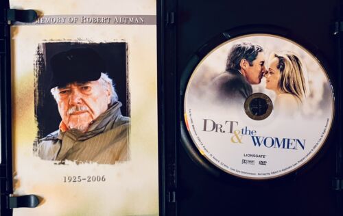 Dr. T & The Women (DVD 2000) w/ insert Special Edition Widescreen Lionsgate *N23