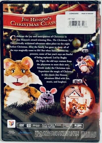 Jim Henson's THE CHRISTMAS TOY (DVD, 1986) Kids/Family Holiday Rare OOP NEW *GR1