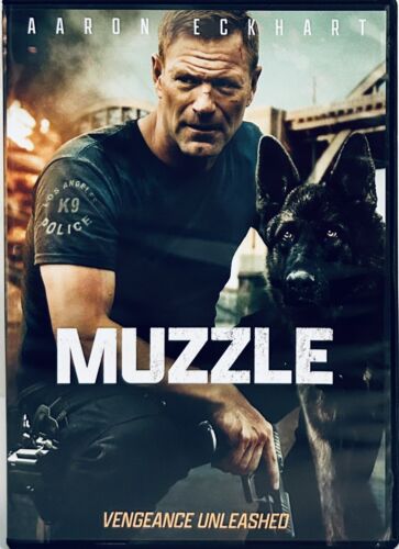 Muzzle (DVD 2023) Action/Thriller Aaron Eckhart Stephen Lang RLJE Films*GR1