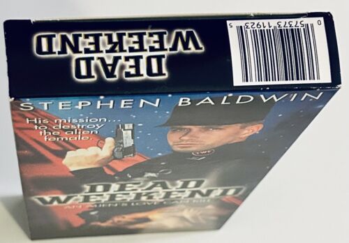 Dead Weekend (VHS, 1995) Sci-fi/Thriller Stephen Baldwin Lionsgate RARE *GR1