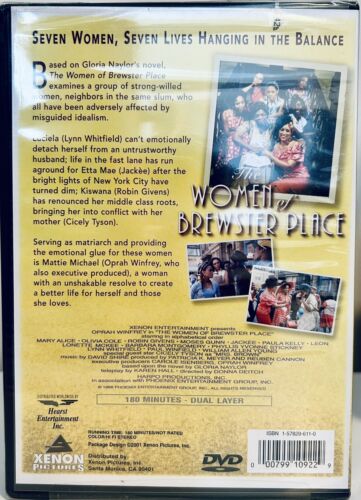 Women of Brewster Place (DVD, 1989) Drama Xenon Pictures Oprah Winfrey NEW*GR1