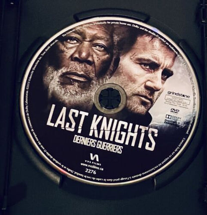 Last Knights (DVD, 2015) Morgan Freeman, Clive Owen Bilingual *GR3