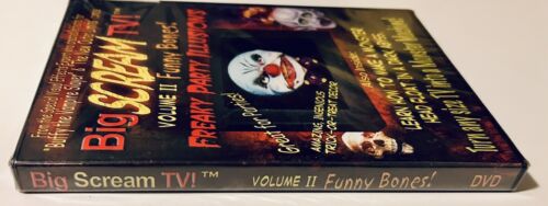 Big Scream TV Volume II Funny Bones Freaky Party Illusions (DVD) Brand NEW