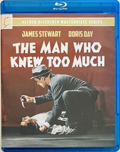 The Man Who Knew Too Much (Blu-ray) w/ Insert James Stewart Bilingual *GR3