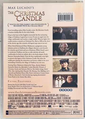 The Christmas Candle (DVD, 2013) Susan Boyle Max Lucado *NE1