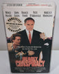 Deadly Conspiracy VHS SCREENER John Saxon ULTRA RARE + Plastic VHS PROTECTOR