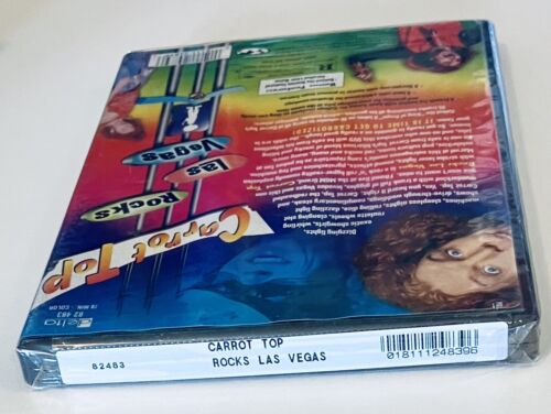 Carrot Top Rocks Las Vegas (DVD, 2003) Comedy Special OOP Brand NEW*GR3