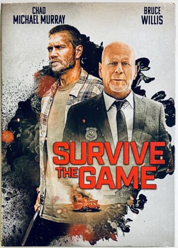 Survive the Game (DVD, 2021) w/ Slipcover Action Thriller Bruce Willis *GR1