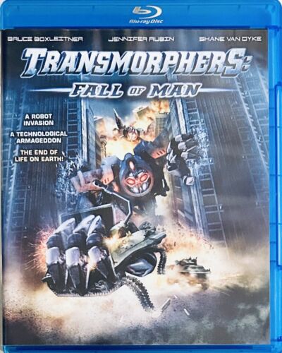 Transmorphers: Fall of Man (Blu-ray, 2009) The Asylum Action B-Movie Sci-Fi *GR1