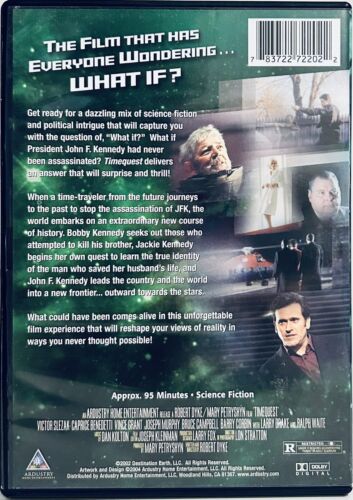 Time Quest (DVD 2000) Bruce Campbell Victor Slezak Ardustry Home Video JFK SciFi