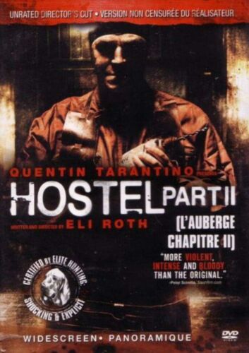 Hostel Part II (DVD, 2007) En/Fr/Sp Horror Gore Eli Roth Sony Billingual*NE2