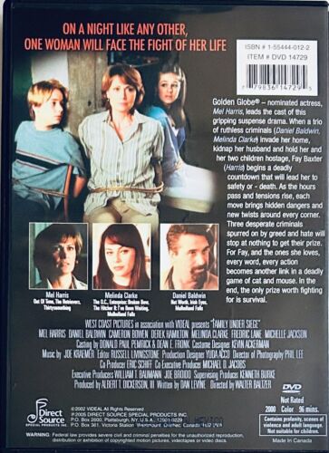 Family Under Siege (DVD 2004) [aka. Dynamite] Melinda Clarke Daniel Baldwin