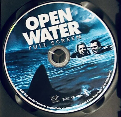 Open Water (DVD, 2004) Full Screen Horror Thriller Shark Lionsgate *NE1