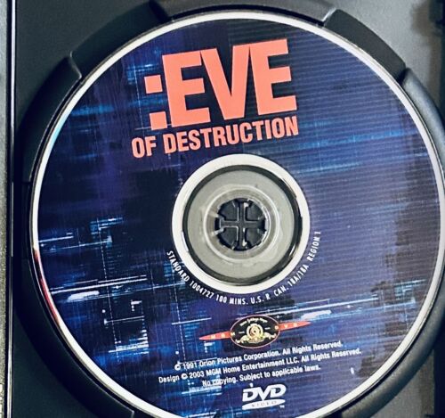 Eve Of Destruction (DVD, 2003) Gregory Hines Thriller MGM 1991 OOP *GR1