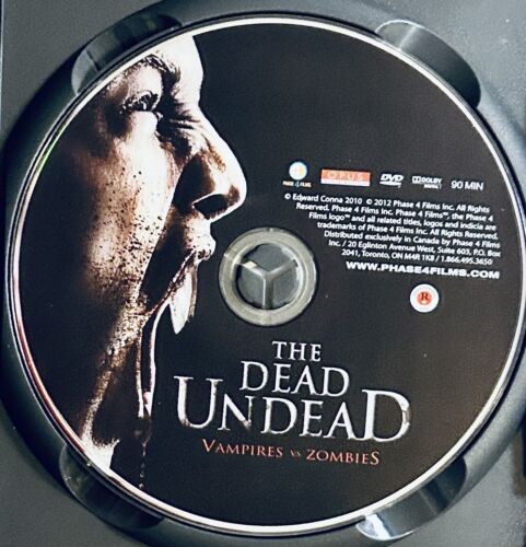 The Dead Undead (DVD, 2012) Horror Action Phase 4 Films Vampires vs Zombies*GR1