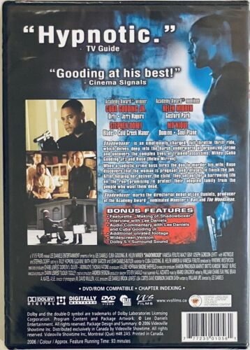 Shadowboxer (DVD, 2005) Cuba Gooding Jr Action Crime VVS Films Brand NEW *GR1