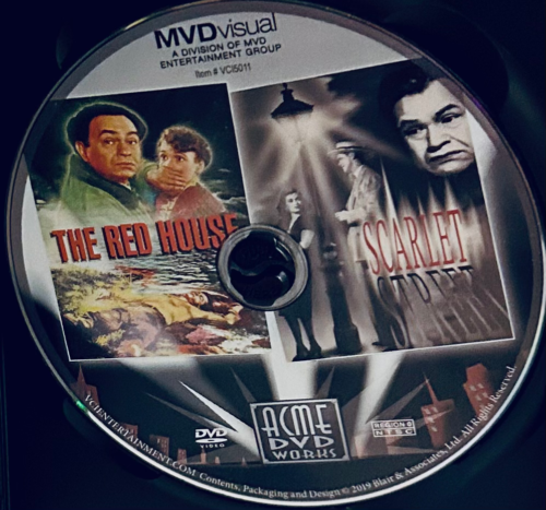 The Red House / Scarlet Street (DVD) Black & White, Full Frame Film Noir MVD