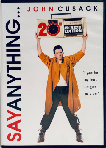 Say Anything 20th Anniversary (DVD 2009) Romance/Comedy 1989 John Cusack Fox