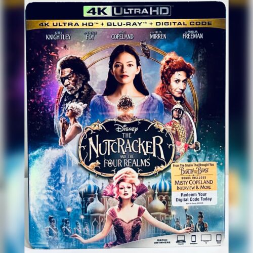 The Nutcracker and the Four Realms (4K-UHD/blu-ray 2018) w/ Slipcover 2-Discs