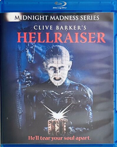 Hellraiser (Blu-ray, 2011) Image Entertainment 1987 Midnight Madness Series *FV1